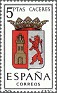 Spain 1962 Coats 5 Ptas Multicolor Edifil 1415